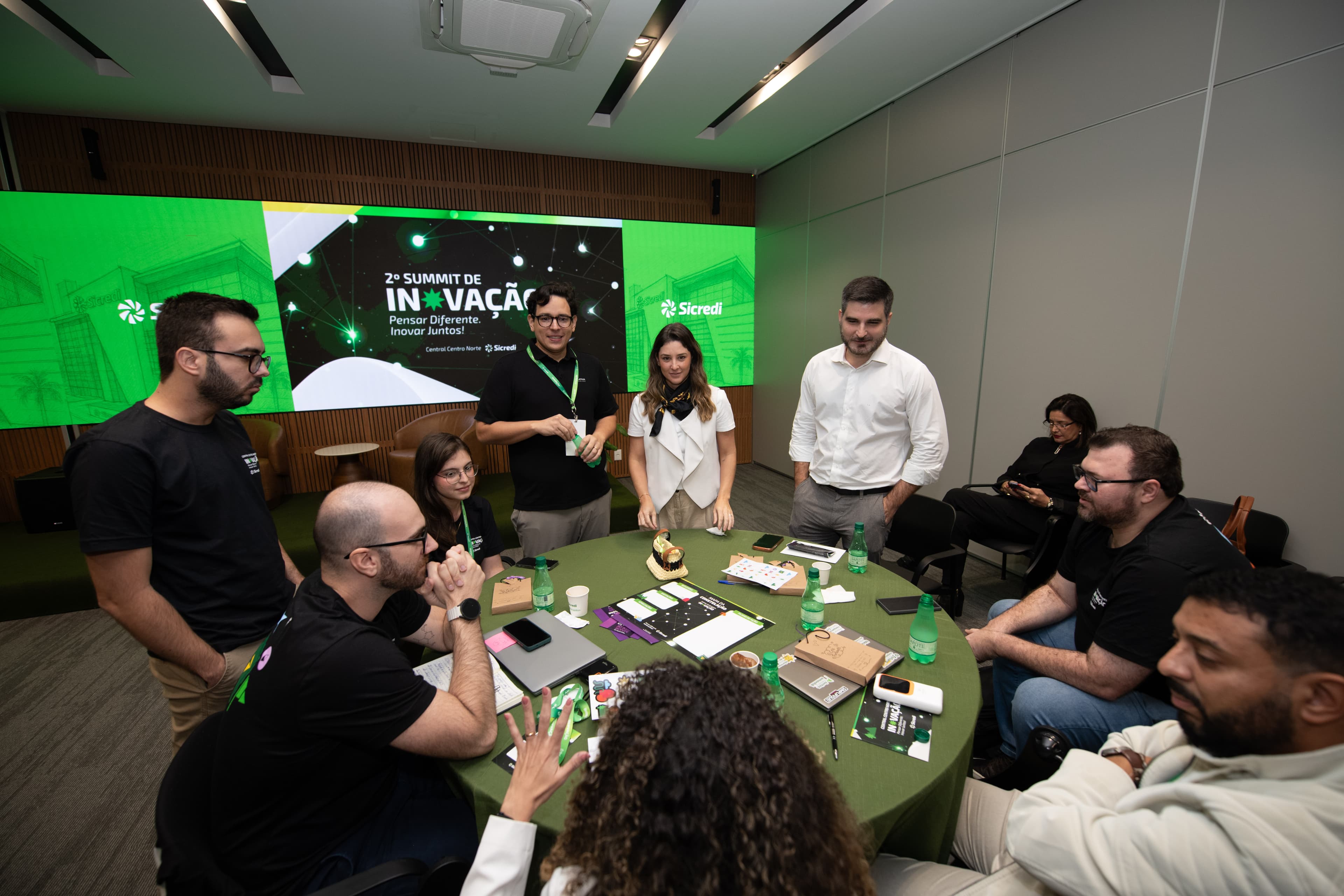 Workshop do Metodo Jet com participantes do Sicredi