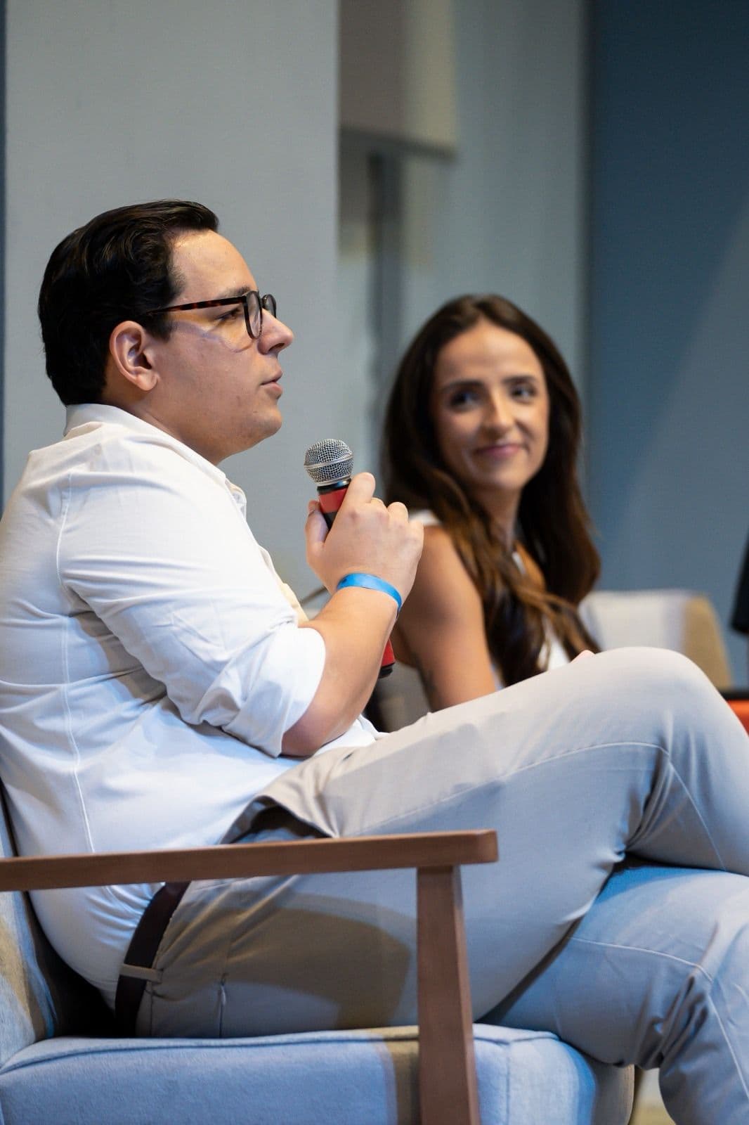 Aurimar Nogueira no painel Embedded Credit no Cubo Itaú